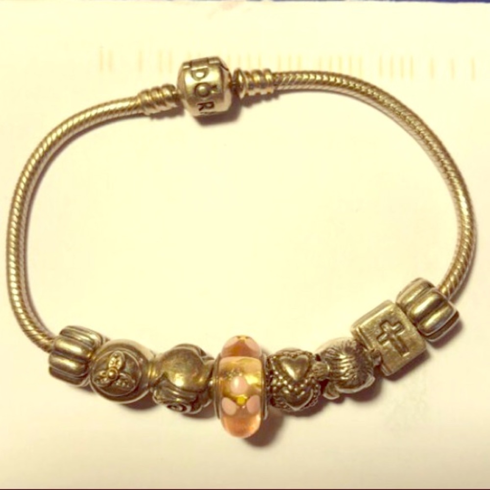 Pandora Bracelet with charms